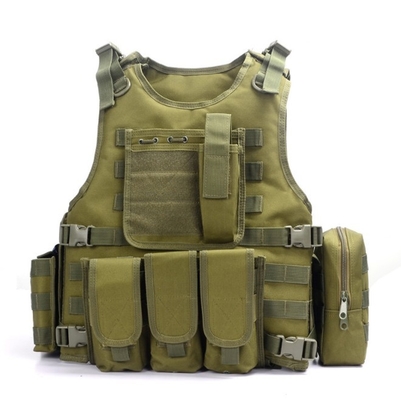 المستوى IIIA الشرطة سترة واقية من الرصاص 600D Cordura Army Molle Vest