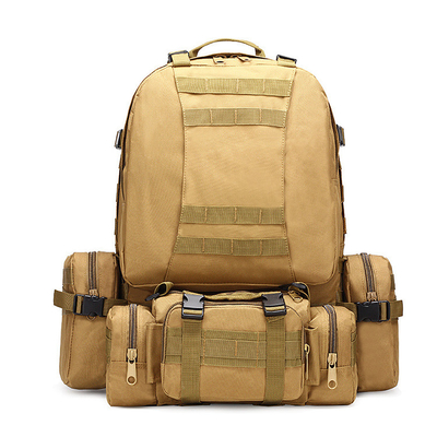 حقيبة ظهر تكتيكية عسكرية من نسيج البوليستر حقيبة رياضية خارجية 35-45 لتر