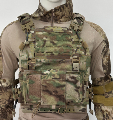 جودة  Military Equipment Manufacturer Tactical Vest Plate Carrier Bulletproof with Military Standards NIJ IIIA مصنع