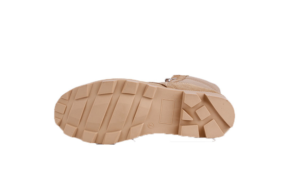 أحذية عمل جلدية تكتيكية للصحراء خفيفة الوزن مانعة للانزلاق