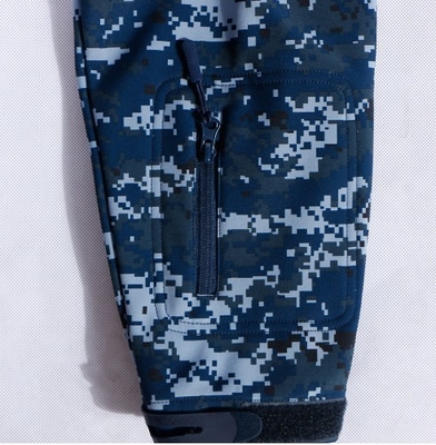 البوليستر بطانة الزي العسكري الأزرق الداكن 220gsm-230gsm M-XXXL