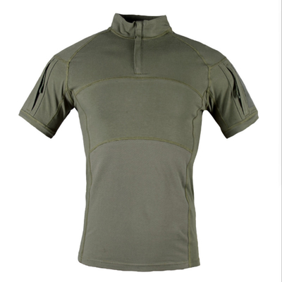 ارتداء العسكرية التكتيكية CP CAMO 100٪ قميص قطني رقبة مستديرة قميص الجيش العسكري