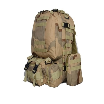 حقيبة ظهر تكتيكية عسكرية 40 لتر - 50 لتر ، حقيبة ظهر عسكرية مموهة