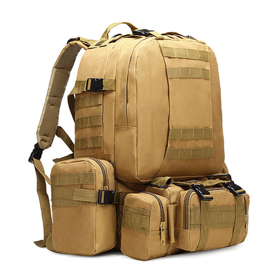 حقيبة ظهر تكتيكية عسكرية من نسيج البوليستر حقيبة رياضية خارجية 35-45 لتر
