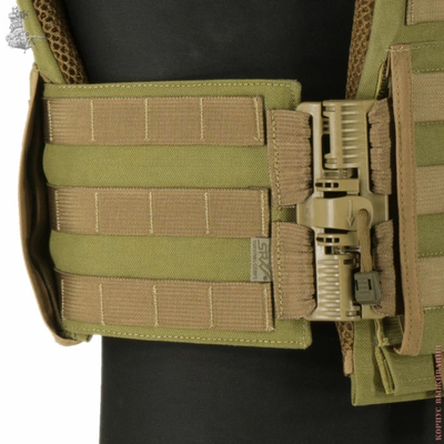 متانة السترة النيلونية التكتيكية المقاومة للرصاص مع قوة التوقف 9mm/.44