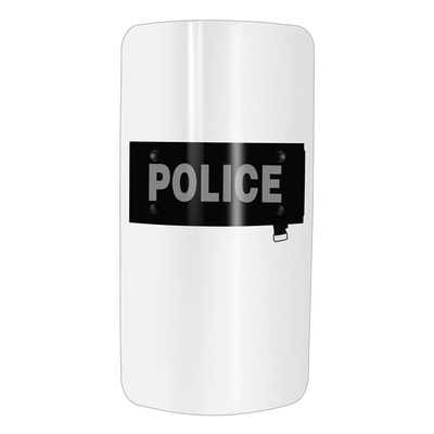 مكافحة الشغب درع الشرطة البالستية نقية شعار المواد PC تخصيص المدعومة