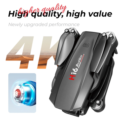 H16 ميني RC طائرة بدون طيار HD كاميرا واي فاي Fpv بدون فرشاة قابلة للطي رباعية الطائرات المهنية طائرات بدون طيار لعب للأطفال 14Y+