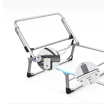 المعدات التكتيكية للخارج كرسي السرير المطوي 800D القماش تحمل 200kg-300kg للأنشطة في الهواء الطلق