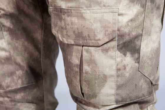 HPWLI SGS ISO العسكرية التكتيكية ارتداء التمويه الضفدع البدلة مجموعة العرض