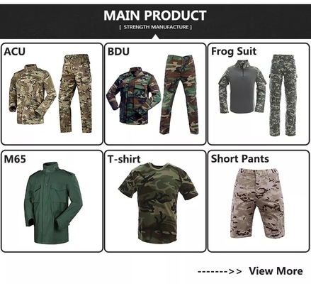 الزي العسكري BDU Battle Dress Uniform Rip-stop قماش عالي الجودة