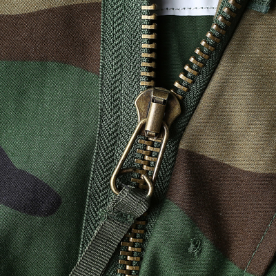 زيتون أخضر M65 ملابس تكتيكية عسكرية قابلة للإزالة تمويه OEM