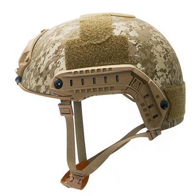 خوذة الحرائق الغابية من ألياف الأراميد عالية الكثافة مع نظام Ops-Core Fast، UHMWPE Shell وMich Tactical Helmet